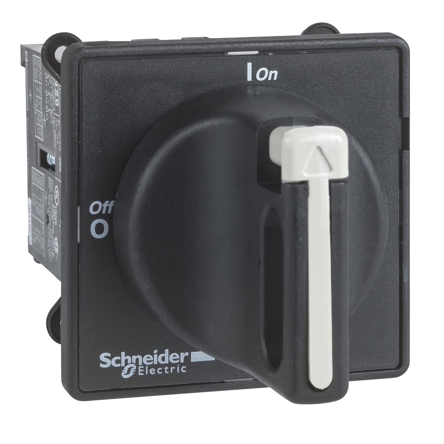 Schneider Electric Non-Fusible Disconnect Switch; 3-Pole; 16A; Rotary; Selector Switch; UL 508